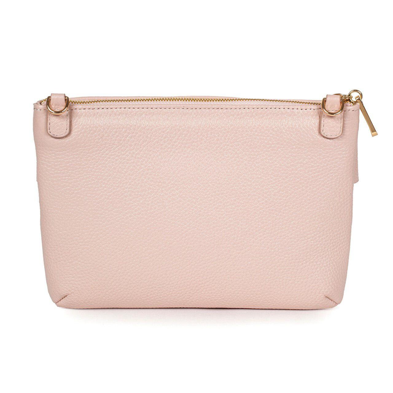 Leather Cross body Bag, Beige Leather Shoulder Bag, Women's Leather Crossbody Bag, Leather bag KF-2901 - Image 3