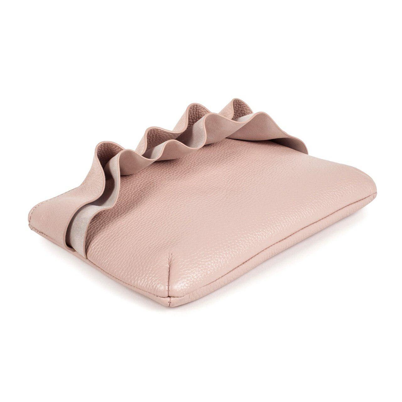 Leather Cross body Bag, Beige Leather Shoulder Bag, Women's Leather Crossbody Bag, Leather bag KF-2901 - Image 5