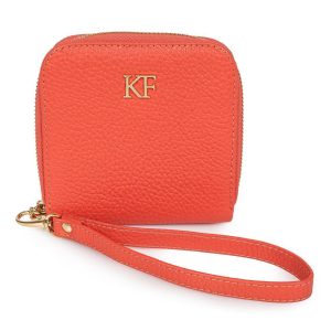 Coral Leather Womens Wallet KF-2948