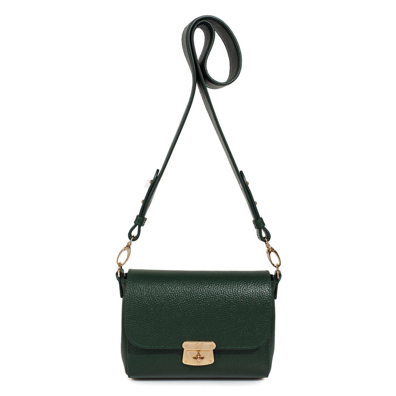 Leather Cross body Bag, Black Leather Shoulder Bag, Women's Leather Crossbody Bag, Leather bag KF-3153 - Image 3