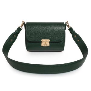 Leather Cross body Bag, Black Leather Shoulder Bag, Women's Leather Crossbody Bag, Leather bag KF-3153