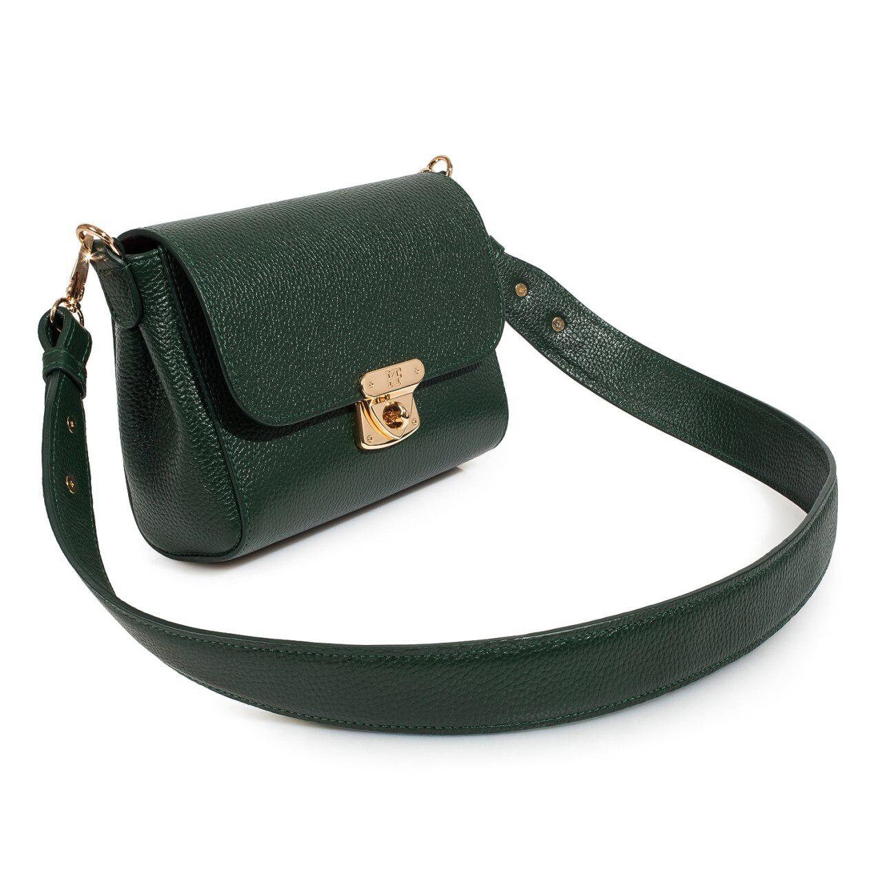 Leather Cross body Bag, Black Leather Shoulder Bag, Women's Leather Crossbody Bag, Leather bag KF-3153 - Image 2