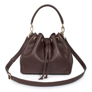 Leather Crossbody Bag, Brown Leather Shoulder Bag, Women's Leather Cross body Bag, Leather bag KF-3227