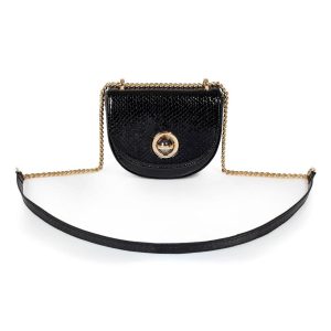 Leather Cross body Bag, Black Leather Shoulder Bag, Women's Leather Crossbody Bag, Leather bag KF-3090