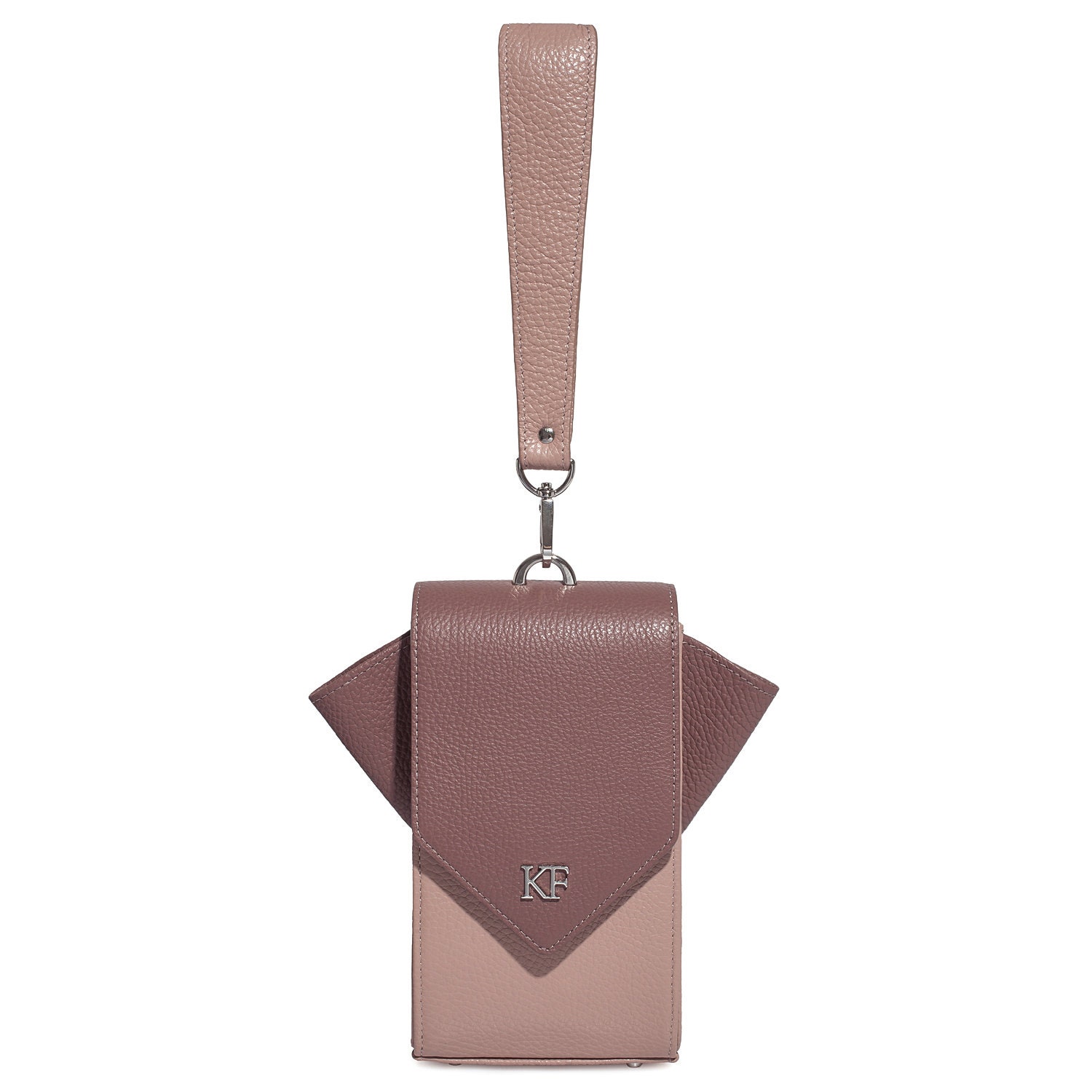 Leather Cross body Bag, Tourmaline Leather Shoulder Bag, Women's Leather Crossbody Bag, Leather bag KF-3665 - Image 4