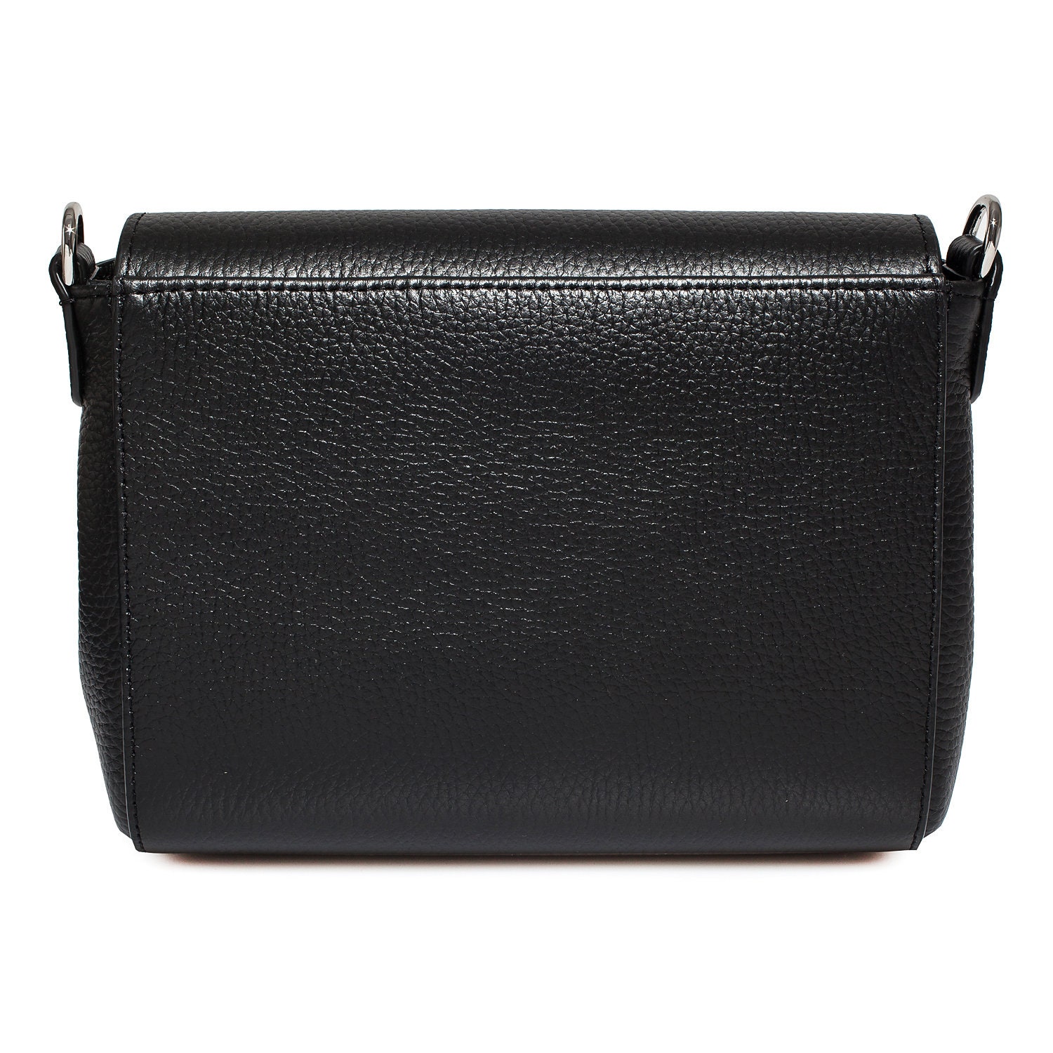 Leather Cross body Bag, Black Leather Shoulder Bag, Women's Leather Crossbody Bag, Leather bag KF-3924 - Image 4