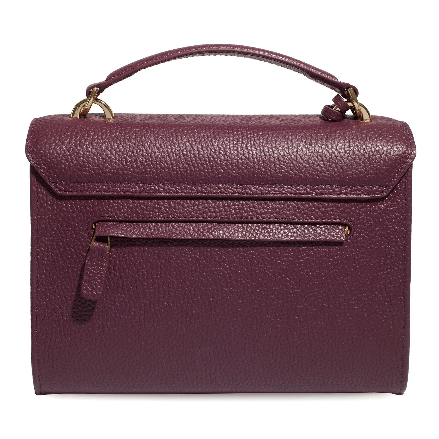 Leather Cross body Bag, Blackberry Leather Shoulder Bag, Women's Leather Crossbody Bag, Leather bag KF-4891 - Image 7